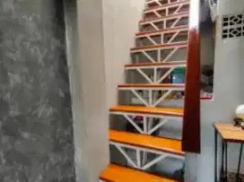 Tangga rebah kayu
