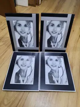 Bingkai foto 4x6, paket 4 pcs