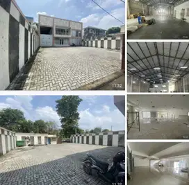 Disewakan gudang besar dekat ringroad barat