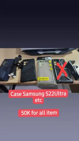 #WTS #Sale

Casing samsung s22ultra/ S22U Bundling dan item lainnya