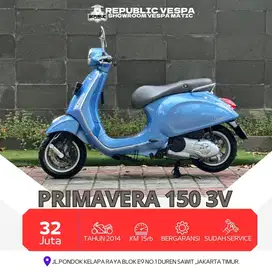 Piaggio Vespa PRIMAVERA 150 3V TAHUN 2014 WARNA SKY BLUE
