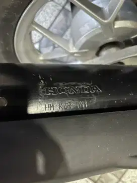 Knalpot kondoman bahan KZR