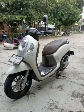 Kilometer 4 ribu Honda scoopy prestige tahun 2024