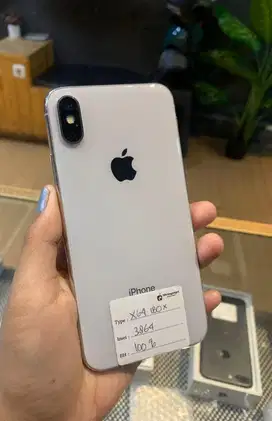 IPHONE X 64GB SECOND IBOX RESMI FULLSET