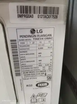 Ac 1/2 pk LG inverter