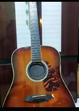 Jual Gitar Odlair capella top solid