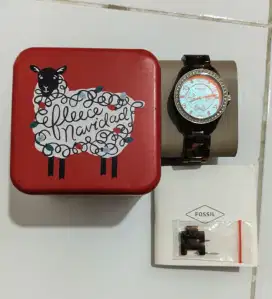 Fossil Watch Riley Tortoise