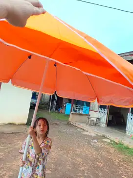 Payung double lapisan 2meter murah besar . Ready stok Palembang