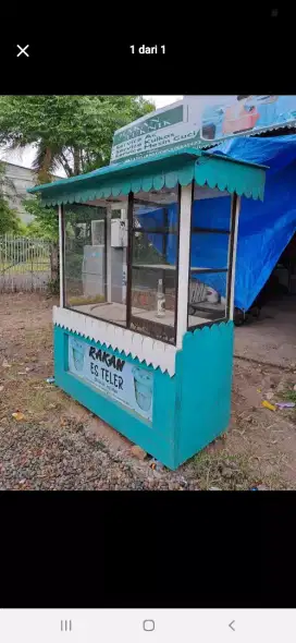 Rak jualan/gerobak jualan