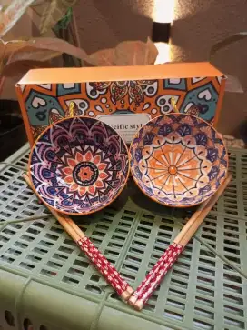 Mangkok hampers keramik isi 2
