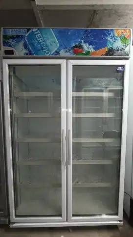 SALE! Showcase/Display Cooler SANDEN INTERCOOL SPM-1003 2 pintu
