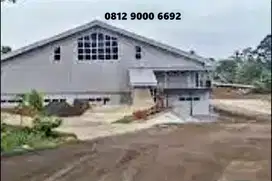 Gudang Baru dijual di Jalan Parung Bogor Jawa Barat izin Industri