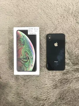 IPhone XS Max 64GB Gray mulus Fullset BH 100% 3Utool 95 Sinyal Permane