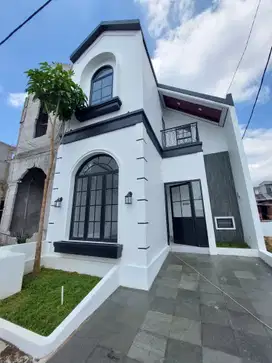Rumah Mewah 2 Lantai Gaya Eropa Paling Murah di Bogor Kota