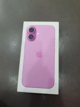 Iphone 16 128gb pink garansi ibox 1 tahun paa