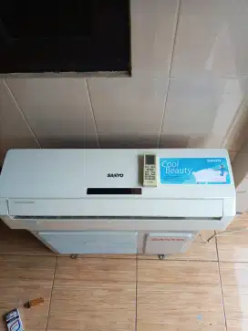 AC Sanyo 1 pk siap pasang