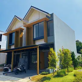 Rumah 2 Lantai Dekat Yasmin Bogor, Asri Bebas Banir