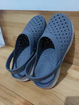 SKECHERS GO WALK 7 FOAMIES AMBITION CHARCOAL MACHINE WASHABLE SIZE 45