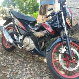 Jual motor satria fu karbu