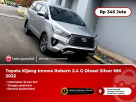 [ TANGAN PERTAMA ] Toyota Kijang Innova Reborn 2.4 G Diesel 2022/2023