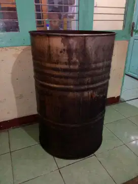 Tong/drum sampah besi plat tebal