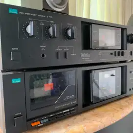 Sansui amplifier dan stereo cassete