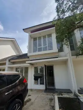 Rumah 2lt siap huni, cluster di Serpong Jaya, lingkungan aman, nyaman,