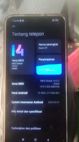 Redmi 9T 4+1 HP ONLY