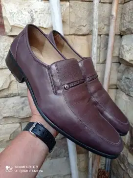 Sepatu kulit GUIN CAVALINI size 41 Made in Italy original