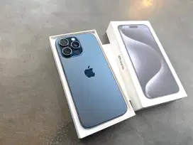 iPhone 15 Pro Max 256GB Blue ResmiBox