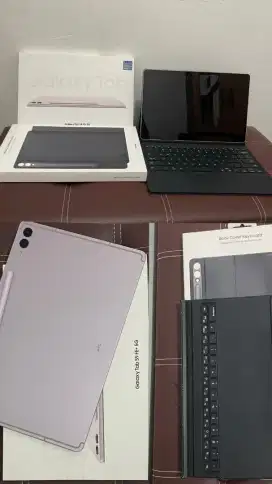 samsung galaxy tab s9 fe+ 5G plus keyboard ori dari samsung (full set)