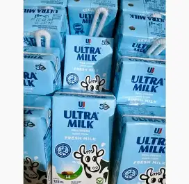 Susu ultra milk fresh milk 125ml
