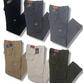 Celana Cargo Panjang Pria Rockdeath Original Lokal Brand