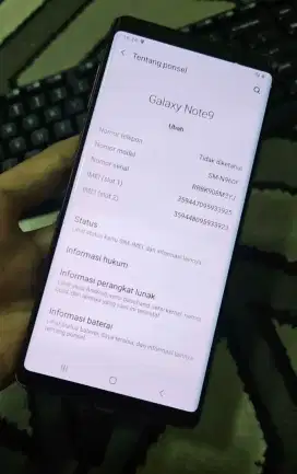 Samsung Note 9 6/128gb sein