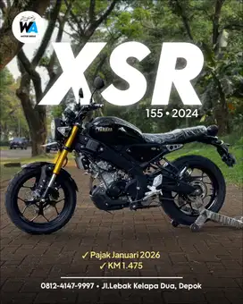 Cash/Kredit Yamaha Xsr 155 Tahun 2024 Mulus Gress