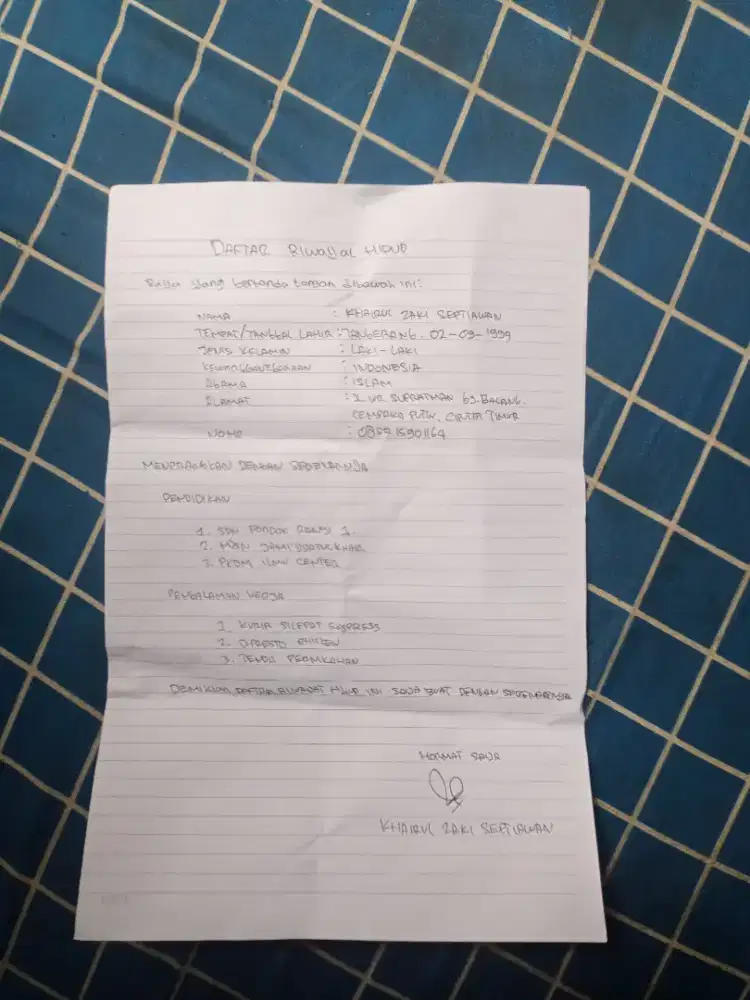 Cari pekerjaan halal