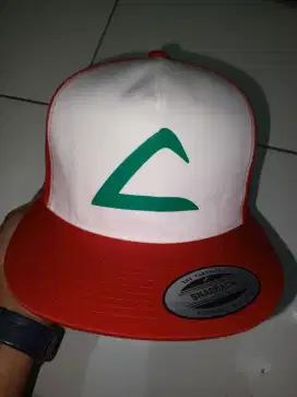 Topi trucker, snapback ACE pokemon, original by yupoong classic