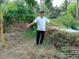 Jual tanah di area wisata jembatan merah Bogowonto