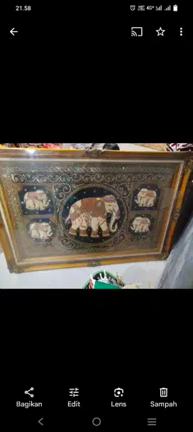 Hiasan dinding bekas tp masih baik