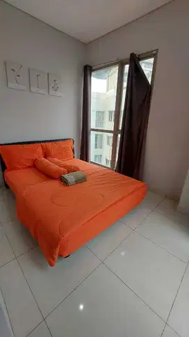 Sewa Bulanan Apartemen Taman Anggrek 2BR Full Furnished, Jakbar