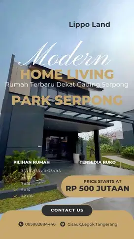 PERUMAHAN BARU HARGA PERDANA DEKAT GADING SERPONG START 500 JUTAAN