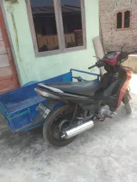 Becak motor Jupiter injeksi thn 2012