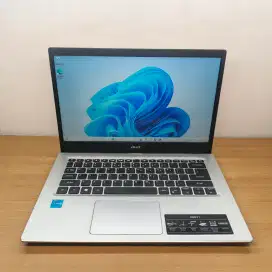 Laptop Acer aspire A514 54/ Mulus Murah No minus/ Core i3 gen 11- SSD