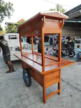 Gerobak Angkringan jg Melayani Pesanan Grobak Bakso Mie Bubur Sate dlL