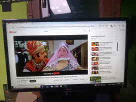 Tv LG 32inc analog normal minus garis kuning sehelai sperti di foto