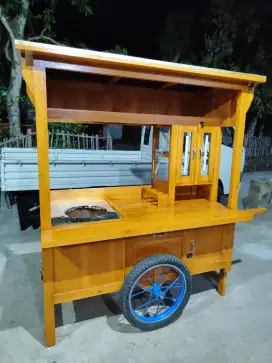 Gerobak Angkringan jg Melayani Pesanan Grobak Bakso Mie Bubur Sate dlL