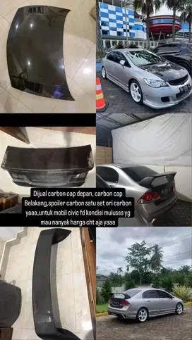 Carbon civic fd ori