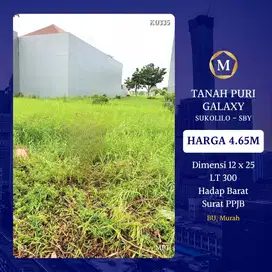 Tanah Puri Galaxy Sukolilo Surabaya