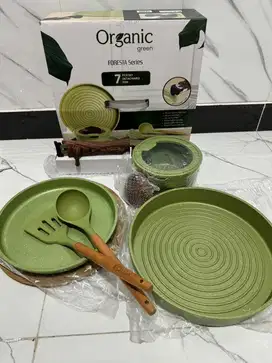 Panci Set isi 7 pcs Organic Green Foresta Panci Serbaguna