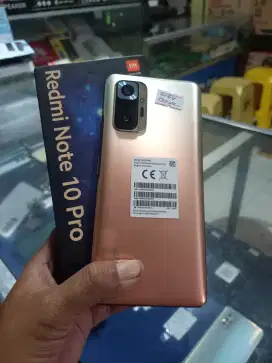 redmi note 10 pro ram6/64 fullset orginal bergaransi